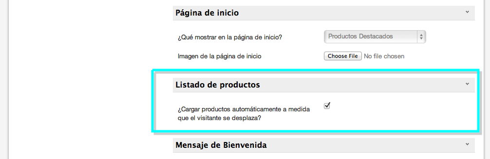 Activar la carga dinámica de productos en tu Tiendanube Activar la carga dinámica de productos en tu Tiendanube