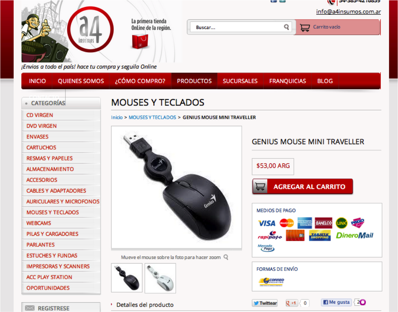 Medios de Pago y Envío en la página de Producto de tu Tienda Medios de Pago y Envío en la página de Producto de tu Tienda