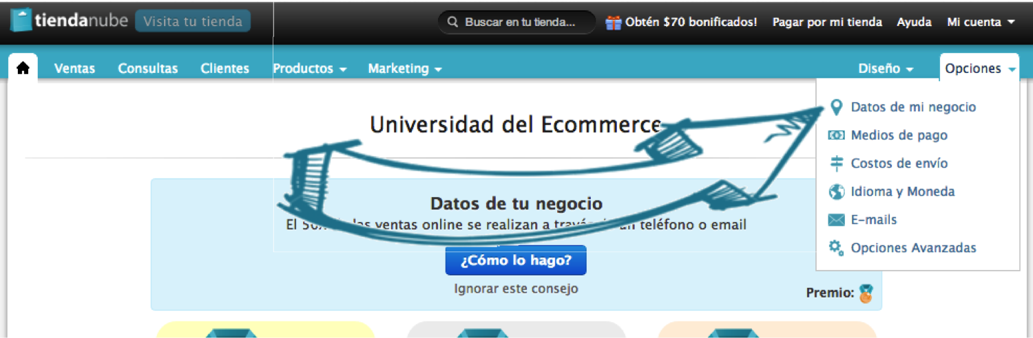 Datos de mi Negocio en tu Administrador Nube Datos de mi Negocio en tu Administrador Nube