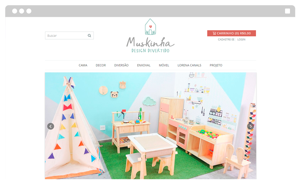 muskinha loja virtual nuvemshop