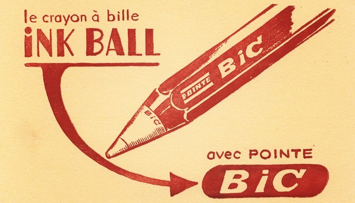 caneta bic cristal