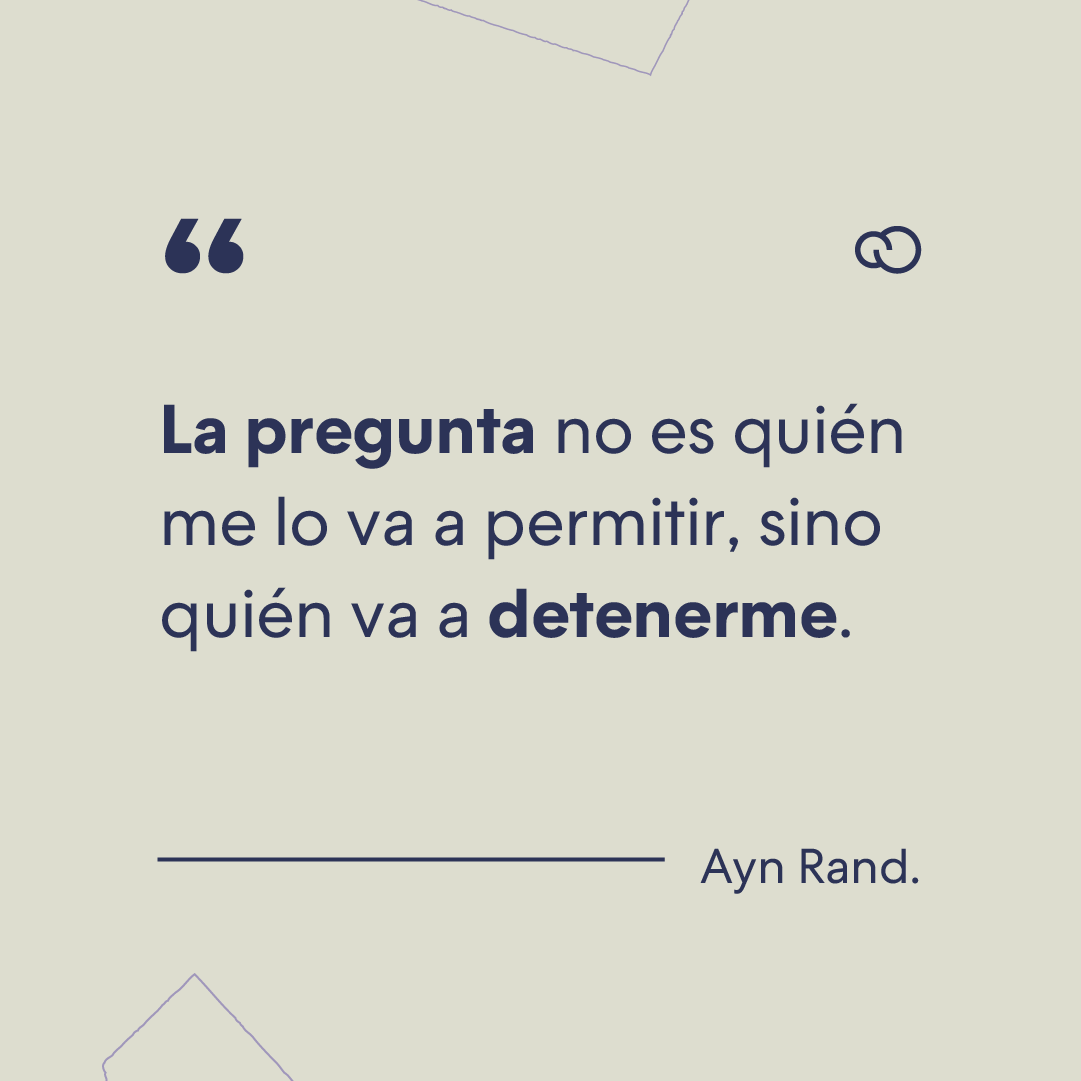 frases para emprendedores Ayn Rand