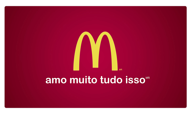 Slogan do McDonald's