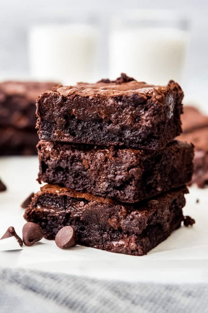 Imagem de pedaços de brownie
