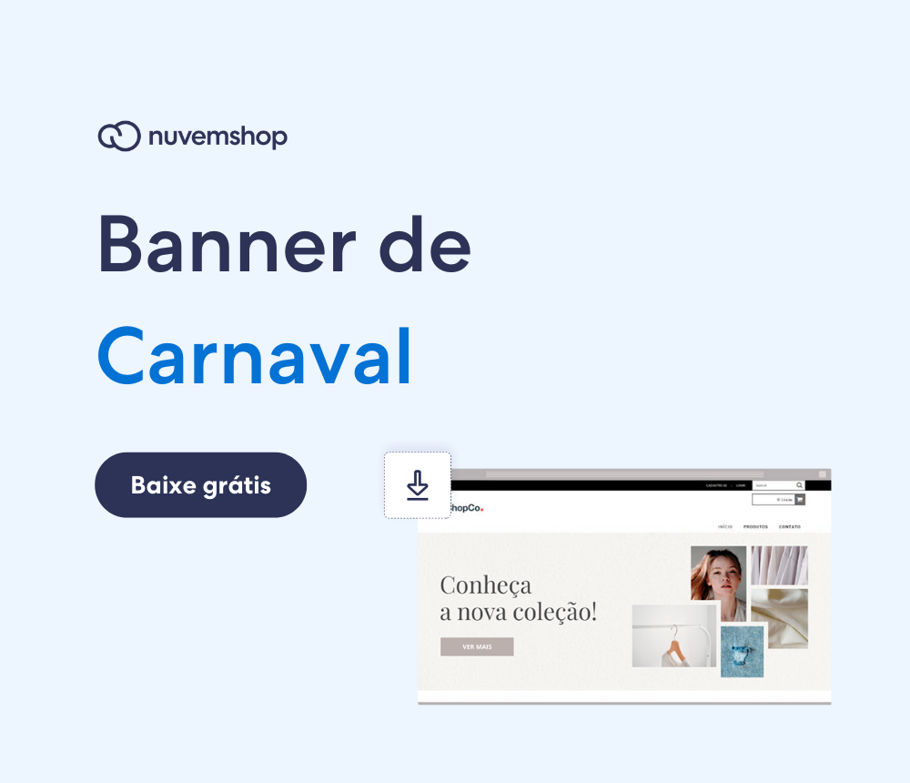 Crie sua loja virtual e venda pela internet
