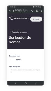 Sorteador 7 aplicativos para fazer sorteio online grátis