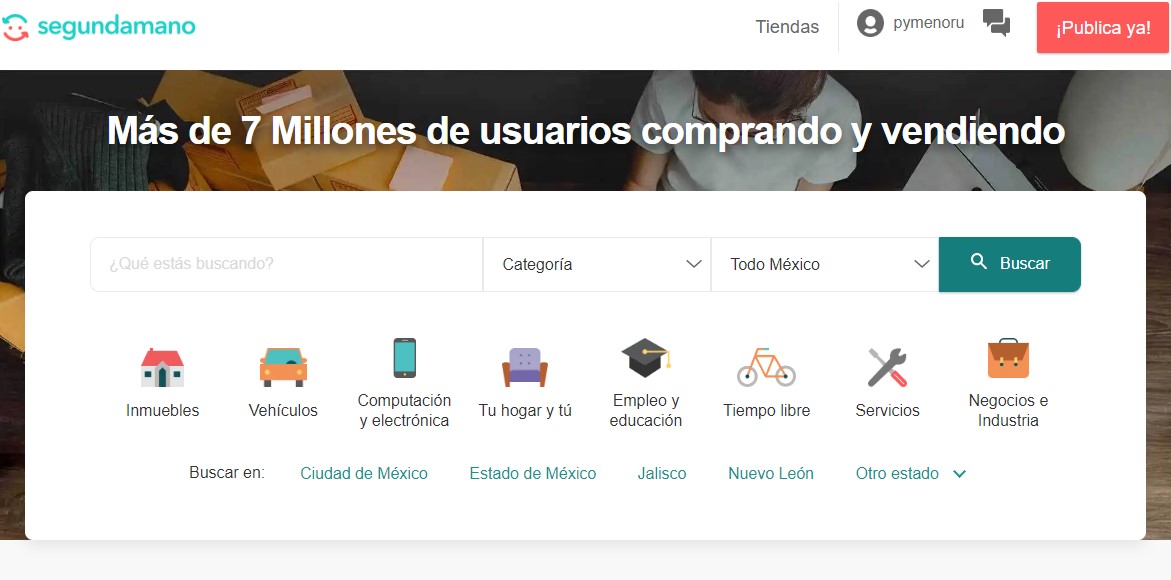 Las mejores páginas para vender cosas usadas en México