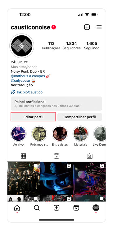 Link na bio: como colocar link na bio do Instagram ou do TikTok (2023) -  Shopify Brasil