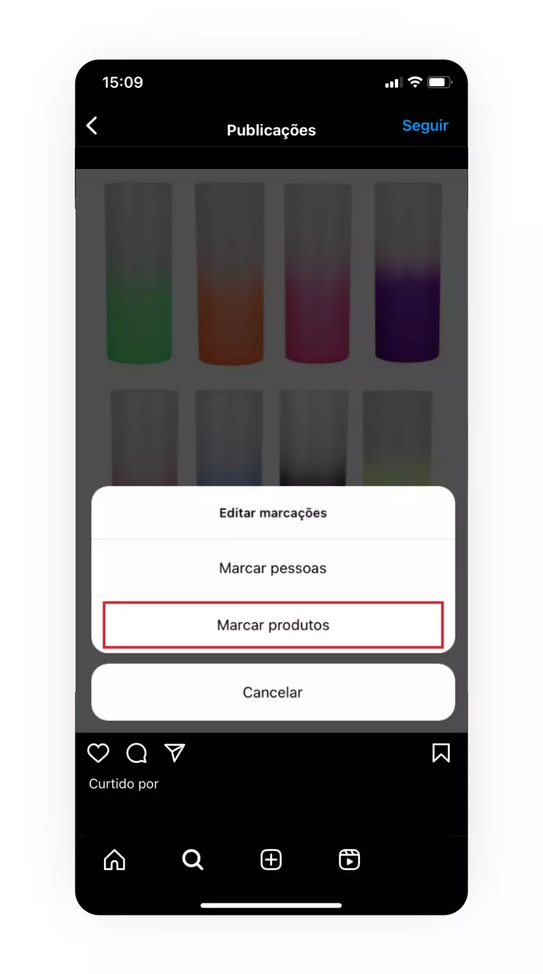 Como marcar produtos no Instagram