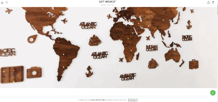 Ejemplo de ecommerce Gift México