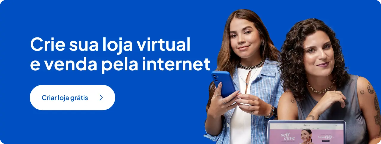Crie sua loja virtual e venda pela internet pelo seu computador
