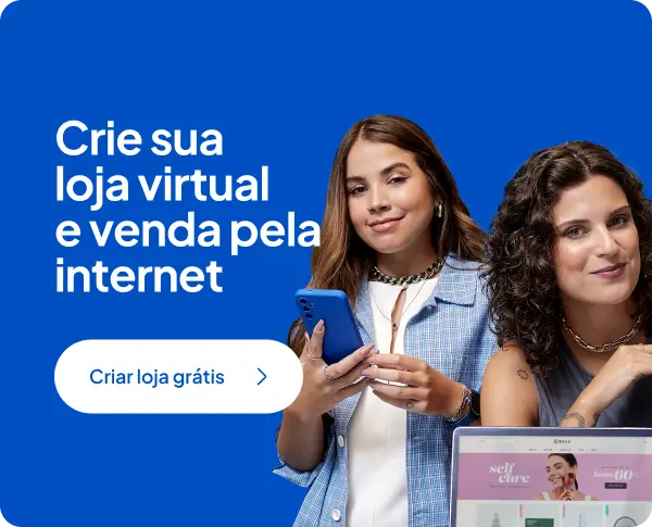 Crie sua loja virtual e venda pela internet