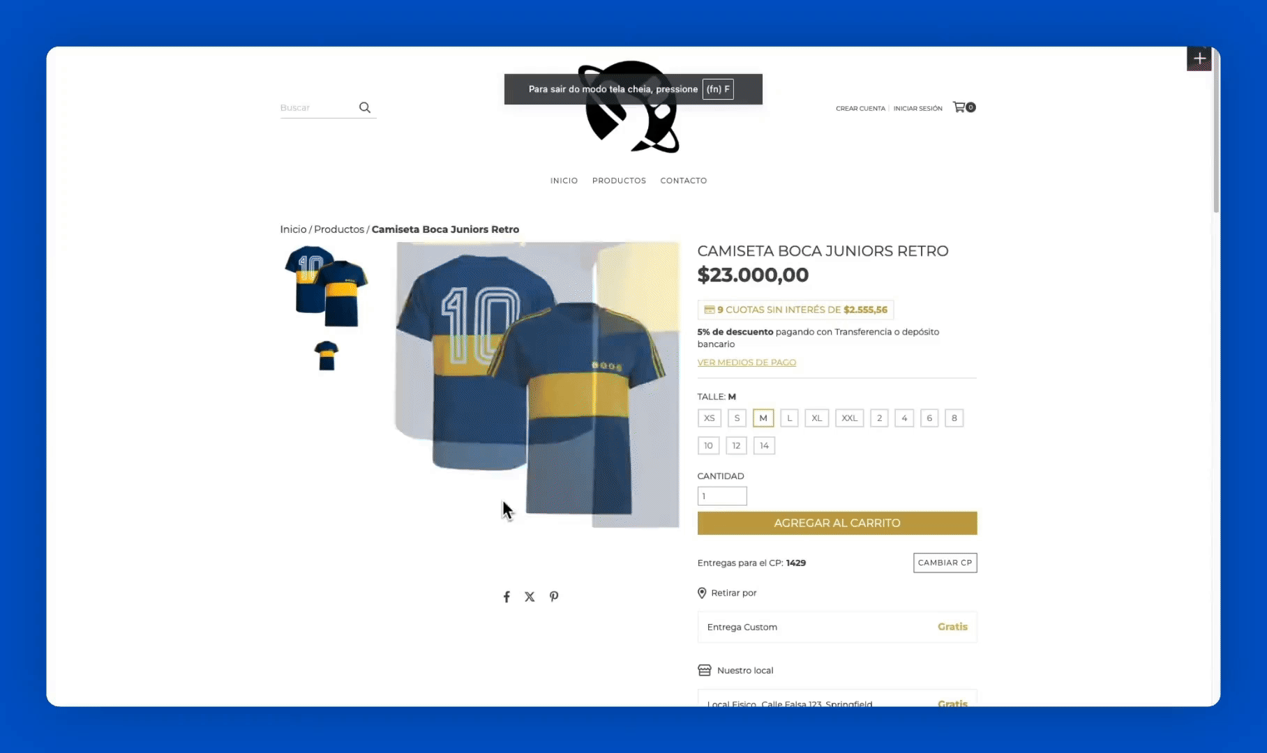 Checkout transparente de Pago Nube.