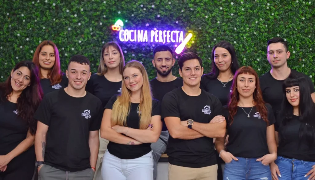 Equipo completo de Cocina Perfecta, que vende a través de Tiendanube Evolución.