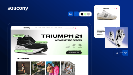 Imagen adjunta: Saucony: navegación y storytelling potenciados para ganar la carrera