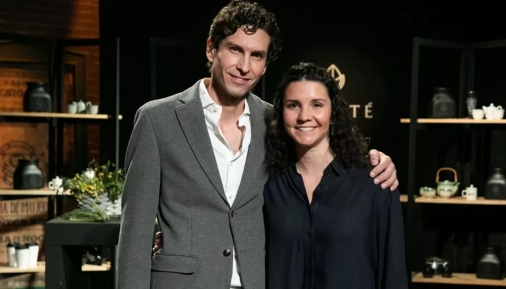 Ceci y Andrés, fundadores de Tianté, casa de té