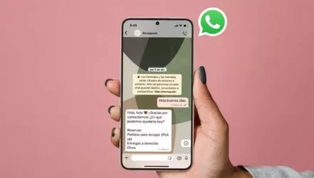 Imagen adjunta: Mensaje de bienvenida para WhatsApp Business: ejemplos de uso