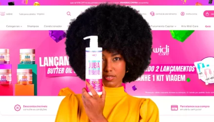 Imagem ilustrativa de: Widi Care: como a marca de haircare cresceu 60% em 1 ano na Nuvemshop Next