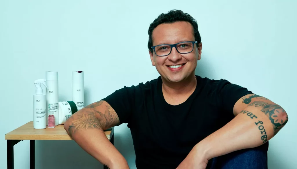 Nato Lombello, fundador da ISZI Cosméticos.