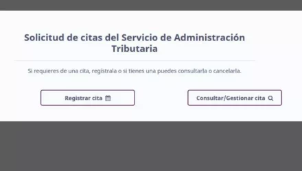 Imagen adjunta: Cómo sacar citas en el SAT en 2025