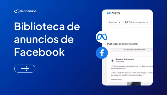 Portada de la guía completa sobre la biblioteca de anuncios de Facebook.