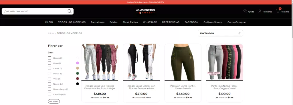 dónde comprar ropa para vender en Guadalajara Mayoreo Market.