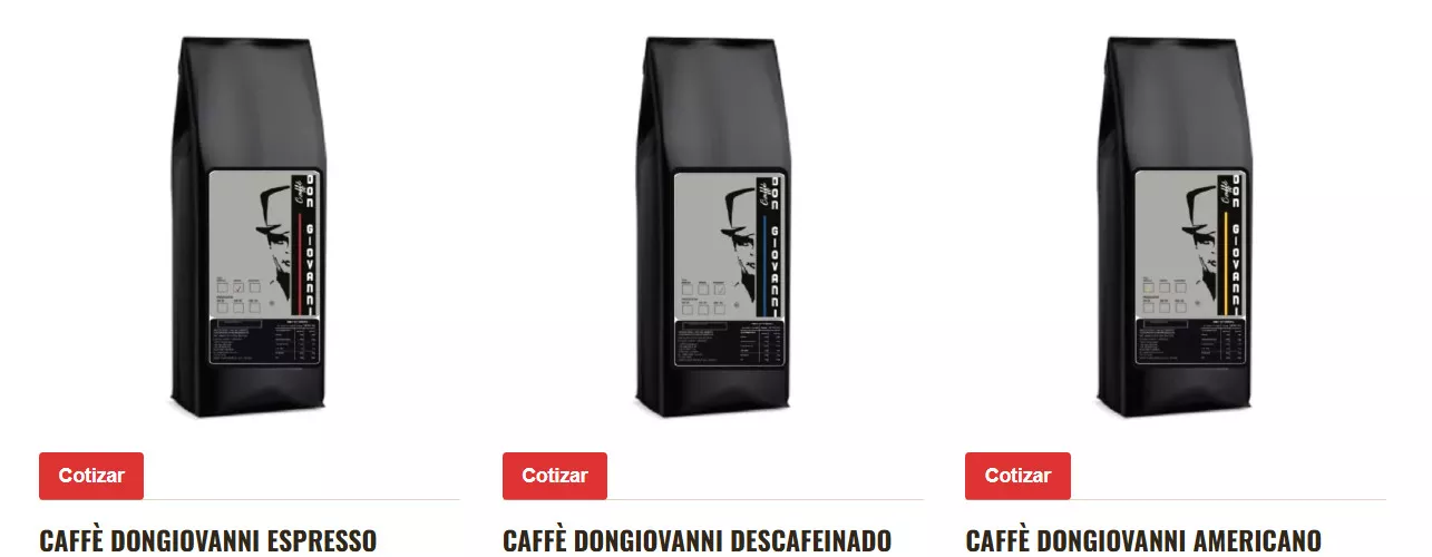 Catálogo de proveedor de café en México: The Barista Shop.