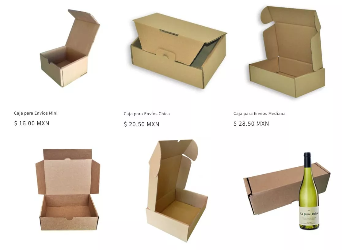 Proveedor de cajas de cartón: Más de Cartón.