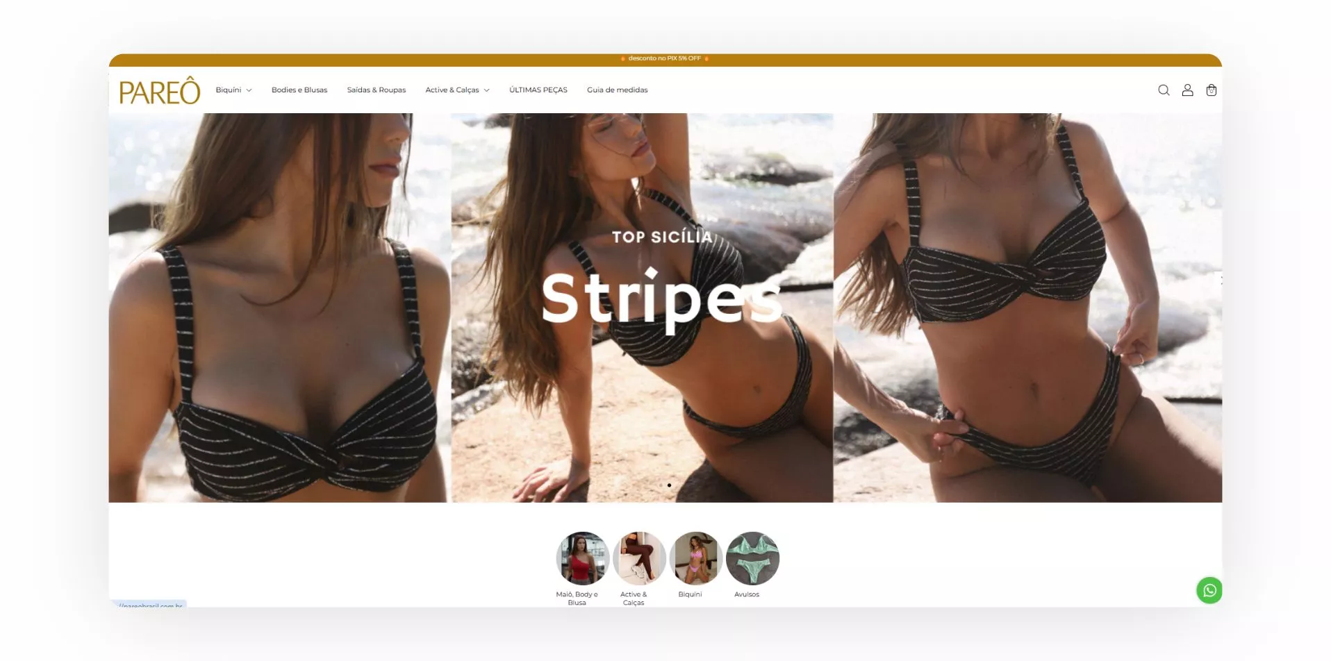 Captura de tela Pare&ocirc;