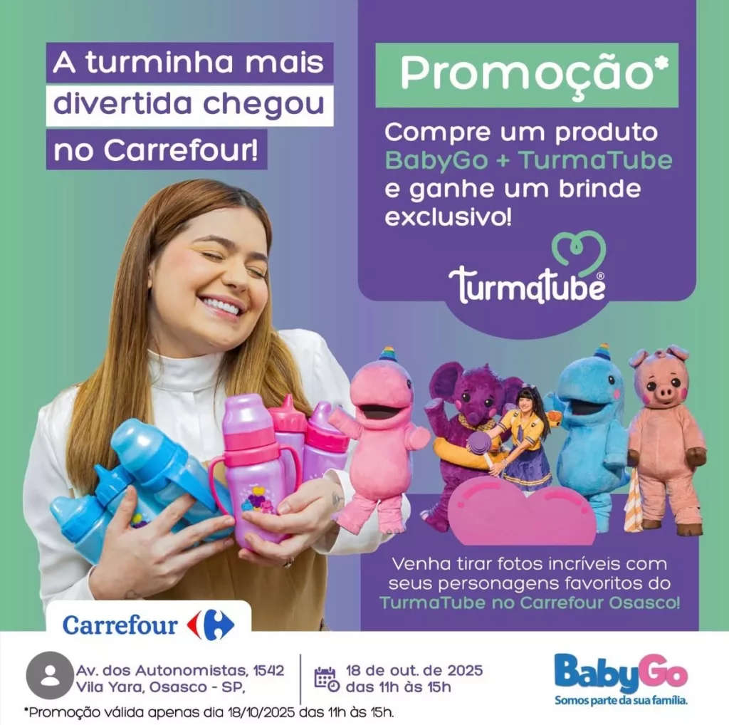 Post promoção TurmaTube no Instagram.