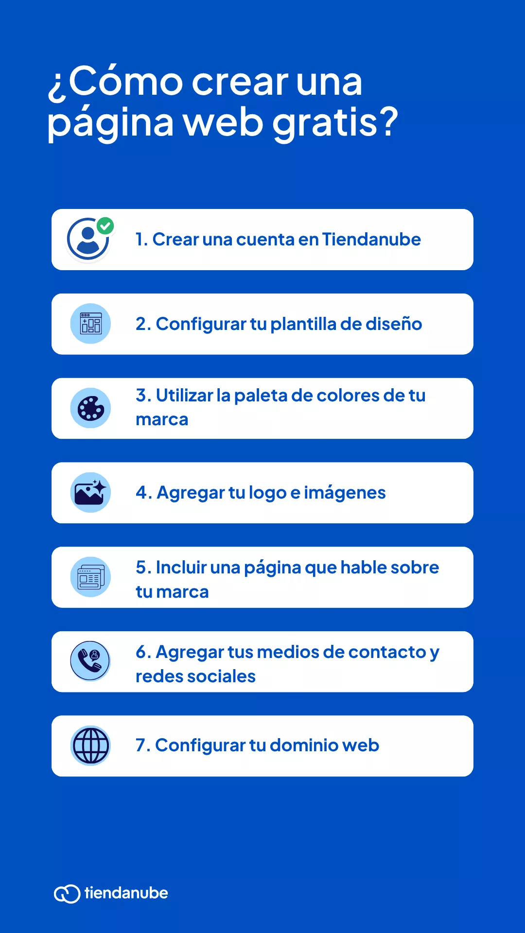 Pasos de c&oacute;mo crear una p&aacute;gina web gratis.