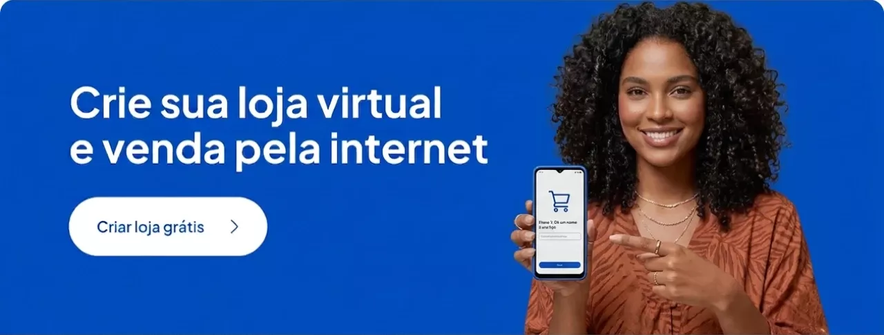 Crie sua loja virtual e venda pela internet pelo seu computador