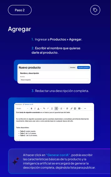 P&aacute;gina del ebook cre tu tienda unline en un d&iacute;a.