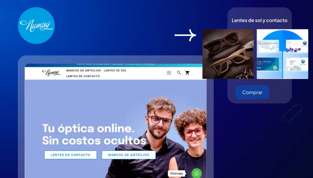 Numag, marca de lentes que se reinventa.