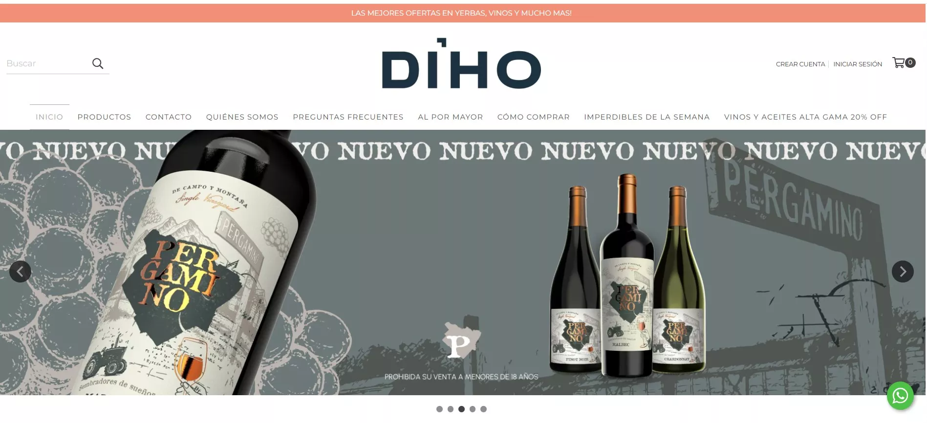 Bebidas para revendedores, ejemplo de mayoristas.